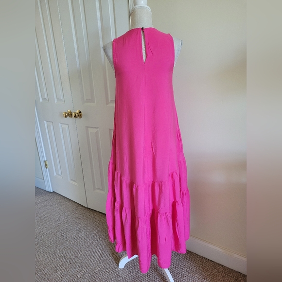 Anthropologie Maeve midi dress .asymmetrical. - Picture 4 of 8